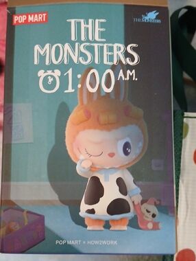 The Monsters 01:00 AM Plush Toy - Orange & White